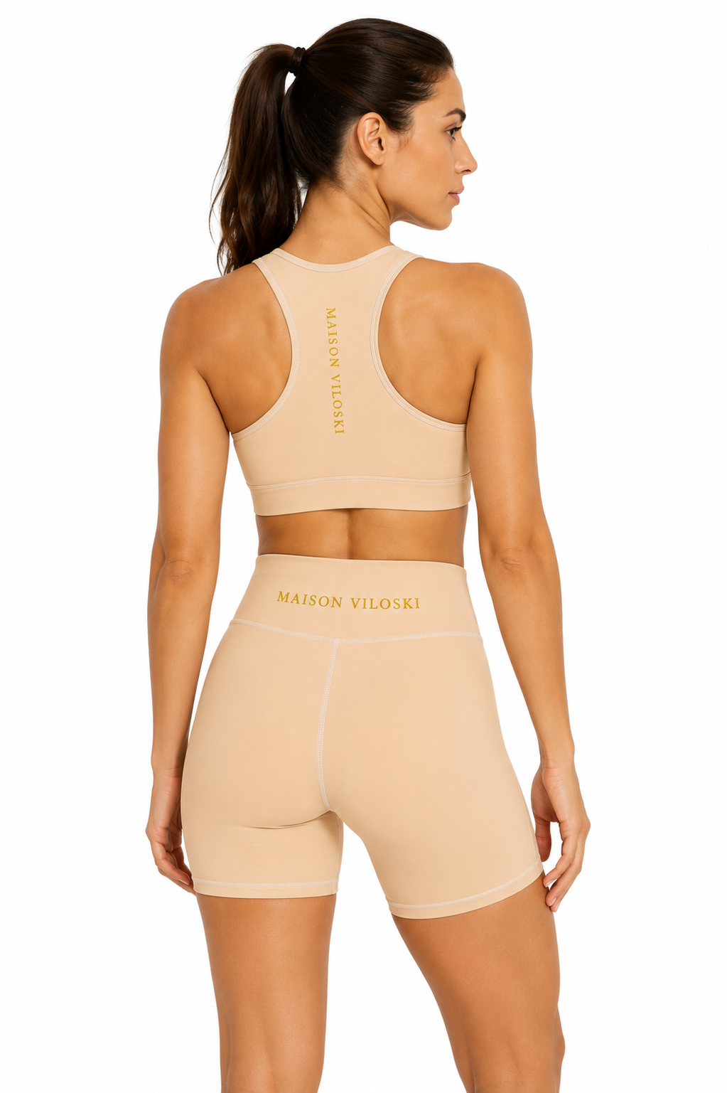 Maison Viloski SculptFit Yoga Shorts