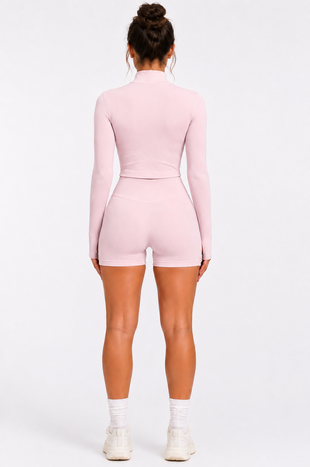 Maison Viloski SculptFit™ Zip Jacket & Shorts Set