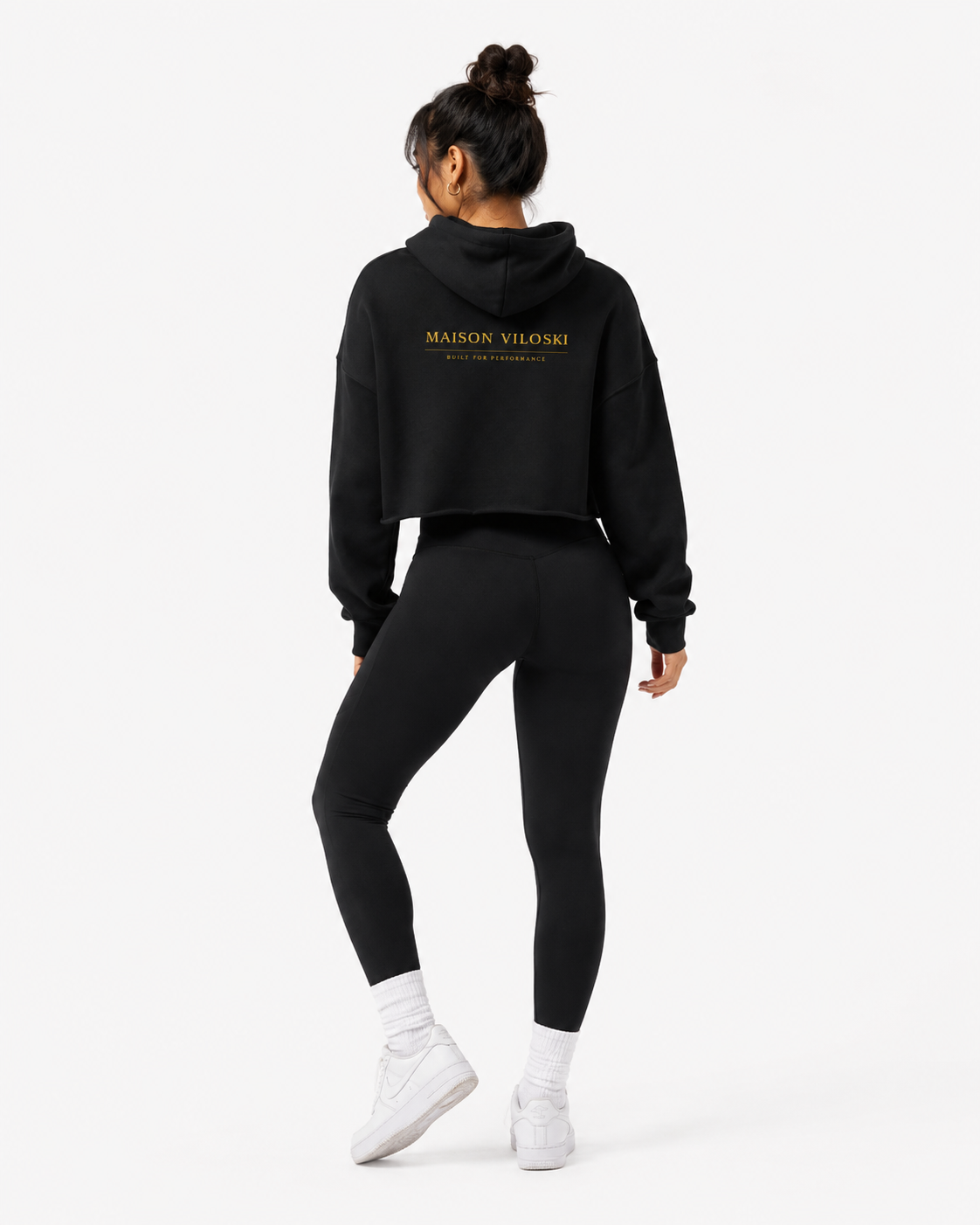 Maison Viloski SculptFit™ Cropped Hoodie