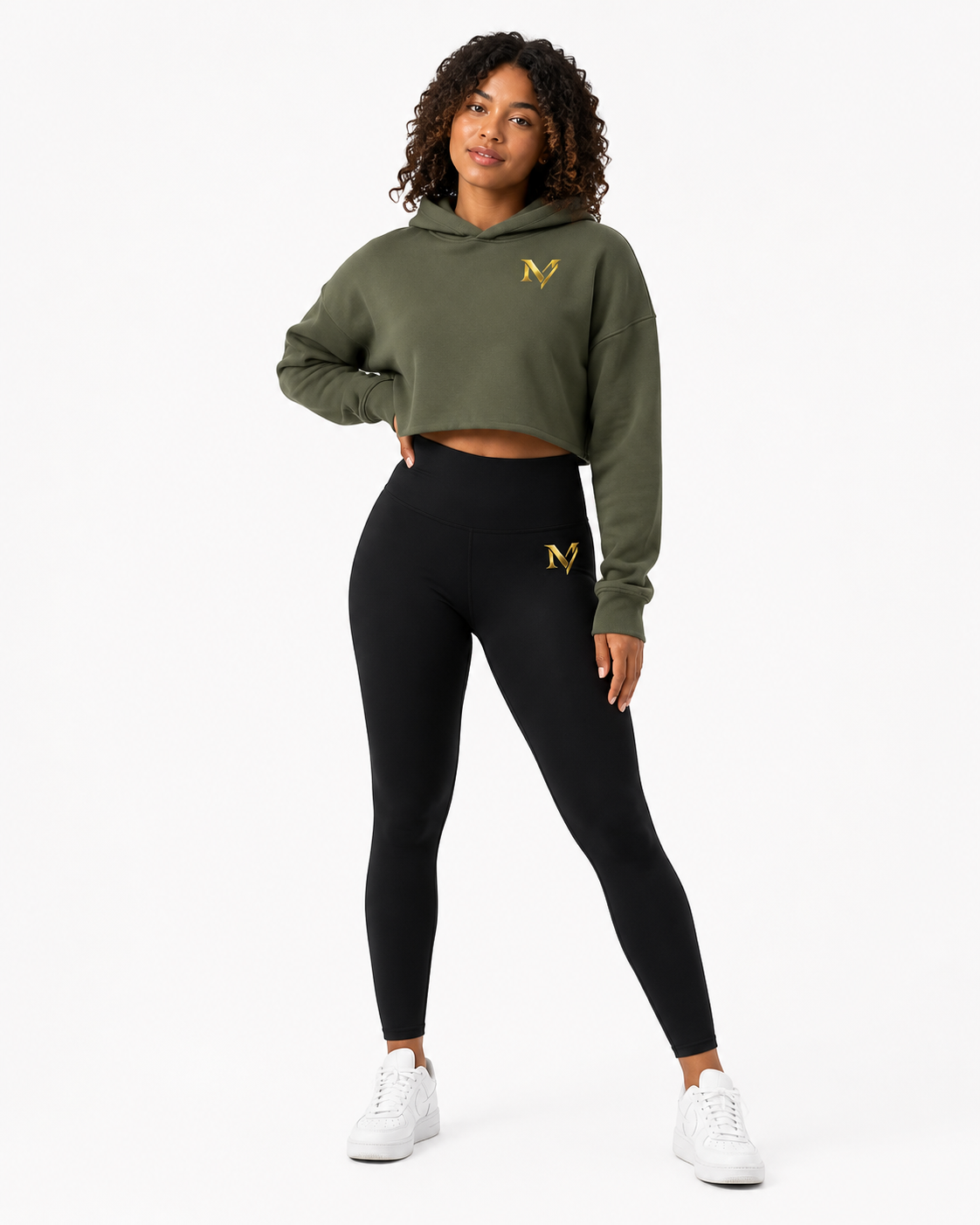 Maison Viloski SculptFit™ Cropped Hoodie