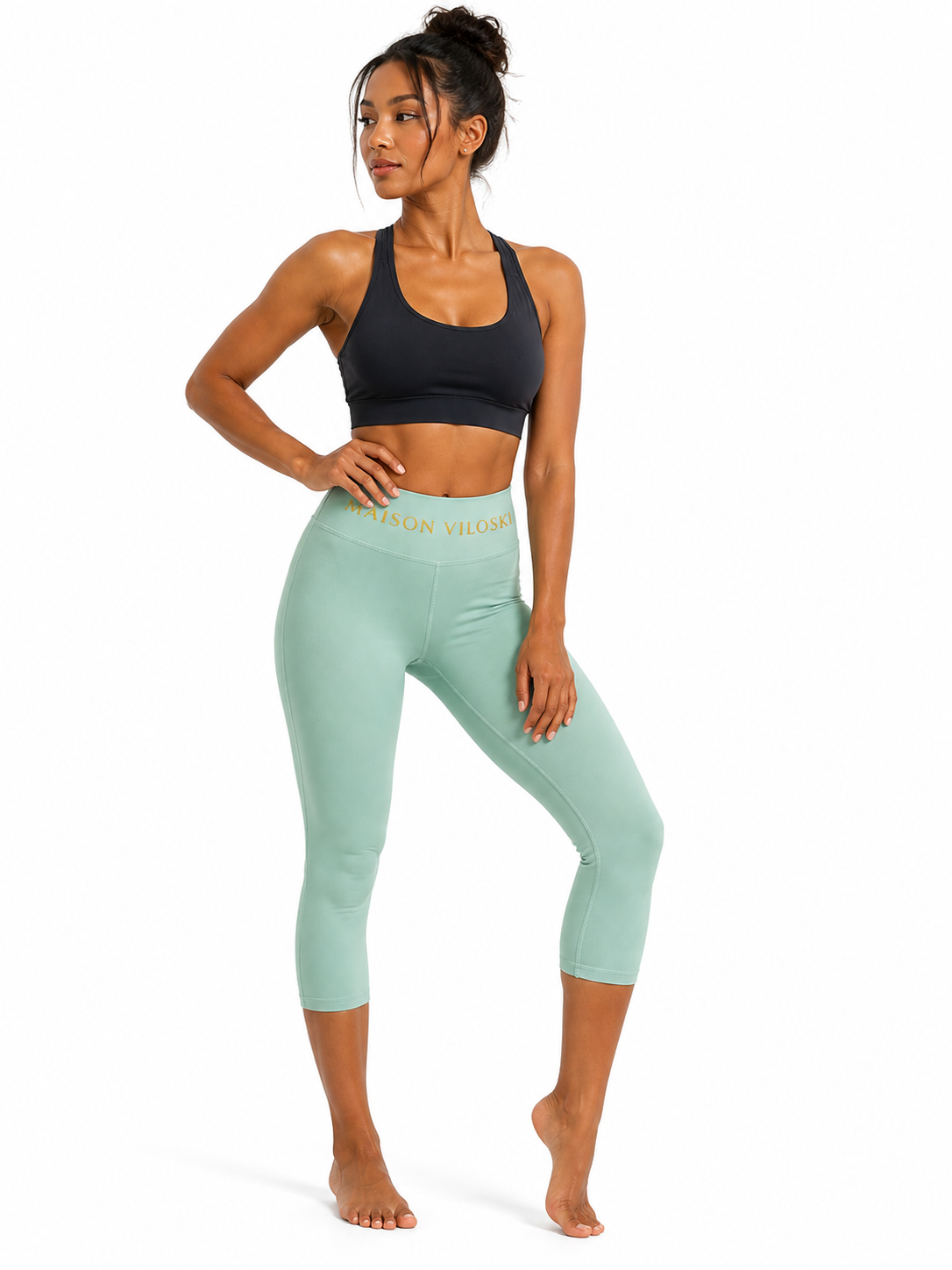 SculptFit™ Yoga Capri Leggings