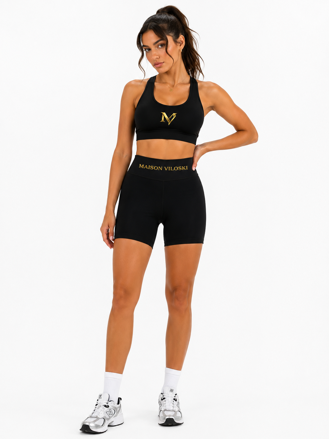 Maison Viloski SculptFit Yoga Shorts