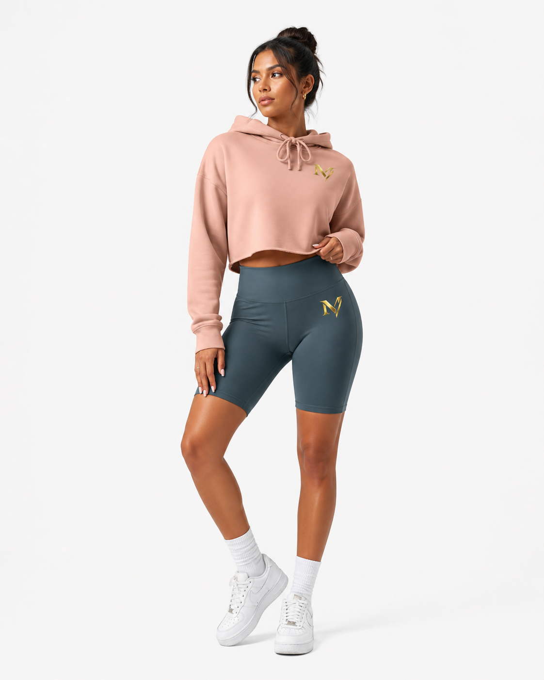 Maison Viloski SculptFit™ Cropped Hoodie