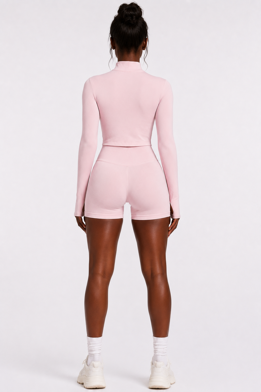 Maison Viloski SculptFit™ Zip Jacket & Shorts Set