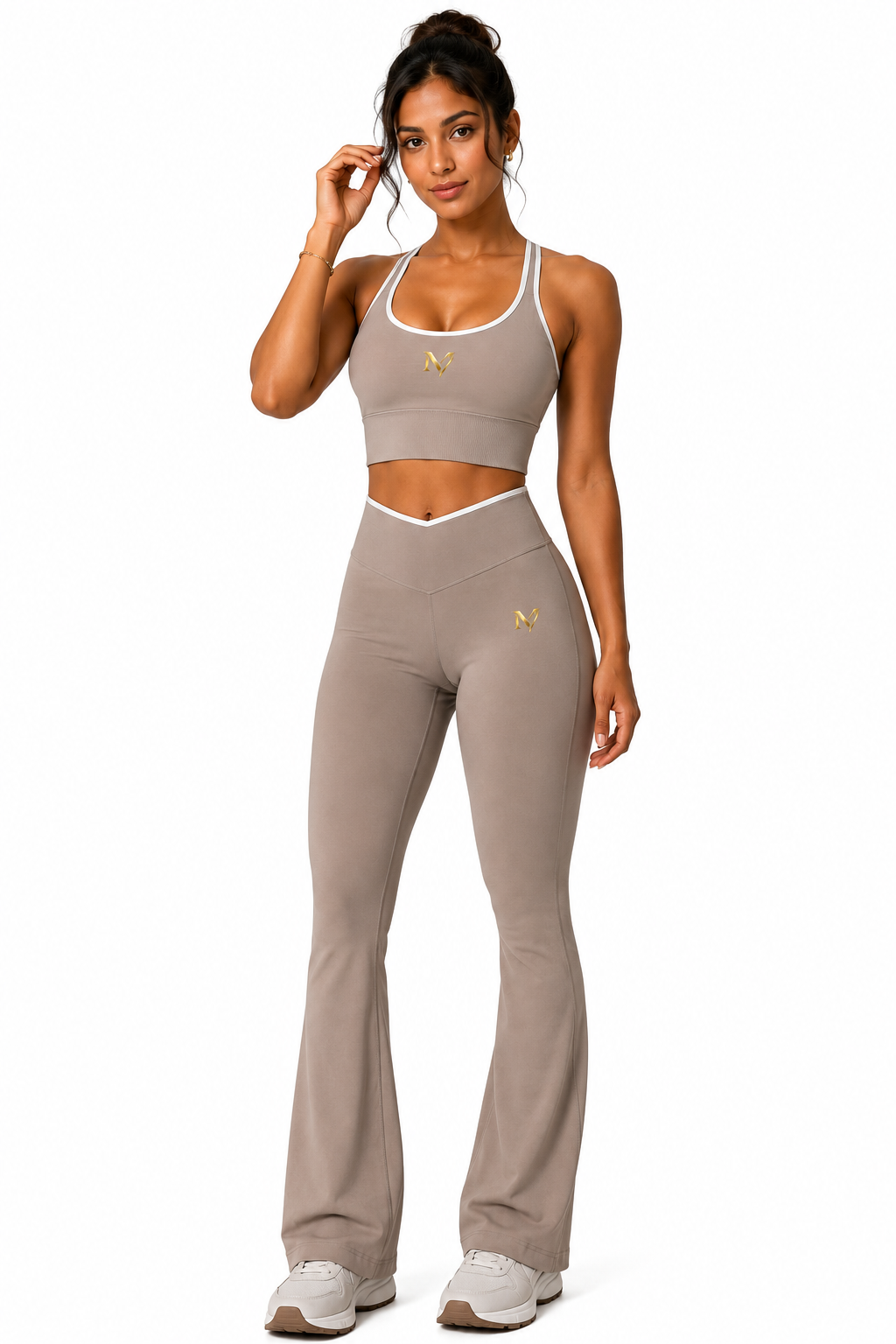 Maison Viloski SculptFit™ Flare Set – Taupe